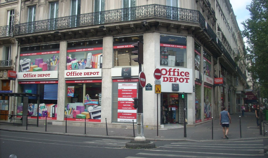 Façade Office DEPOT Sébastopol