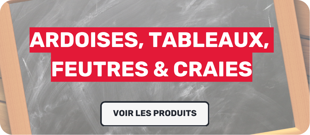 Rentrée des classes - Sélection ardoises et tableaux - Office DEPOT