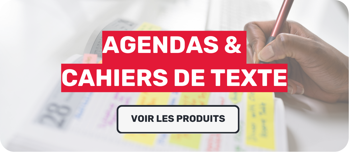 Rentrée des classes - Sélection agendas - Office DEPOT