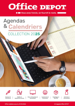 Catalogue d'agendas de bureau 2023-2024