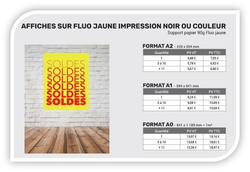 Tarifs 2025 - Affiches jaunes fluo noir ou couleurs - Photocopies et Impressions - Office DEPOT Tarifs 2025 - Affiches jaunes fluo noir ou couleurs - Photocopies et Impressions - Office DEPOT