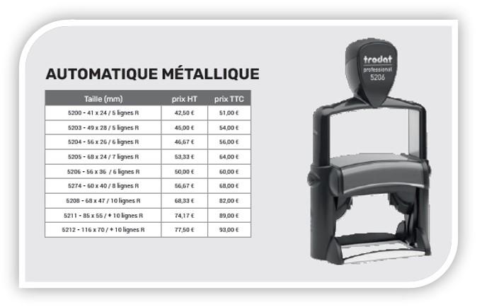 Tarifs 2025 - Automatique métallique - Office DEPOT Tarifs 2025 - Automatique métallique - Office DEPOT