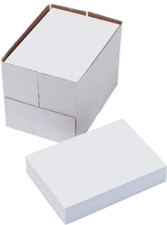 Paquet de 5 feuilles de carton épais, 2 côtés gris, format 60 x 80 cm, 1230  g épaisseur 2 mm