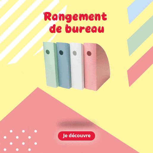 Découvrez notre sélection de produits de rangement de bureau