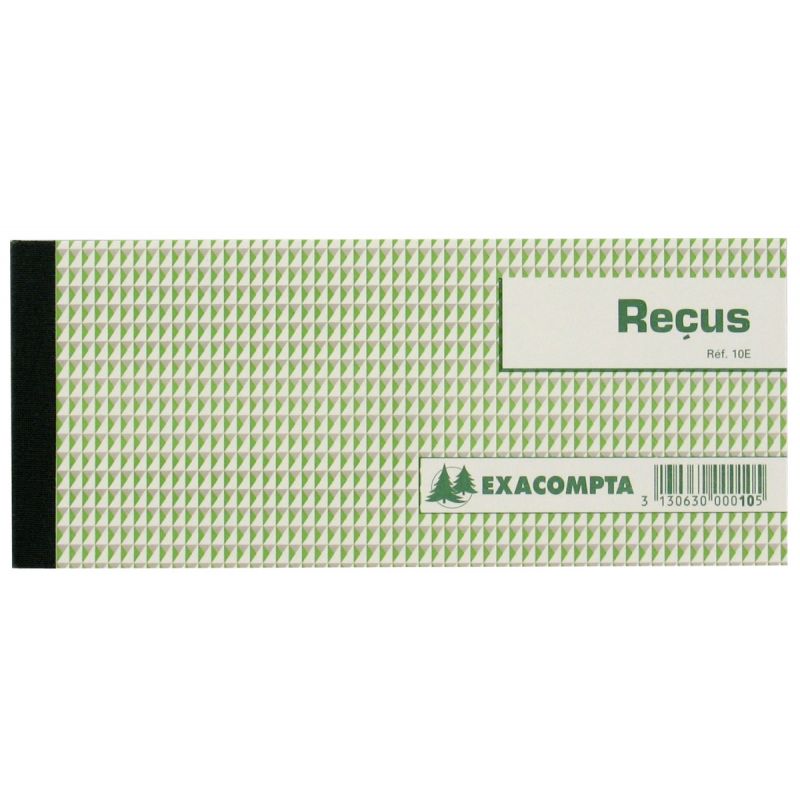Carnet de reçus avec TVA original + 1duplicata - BURO REUNION