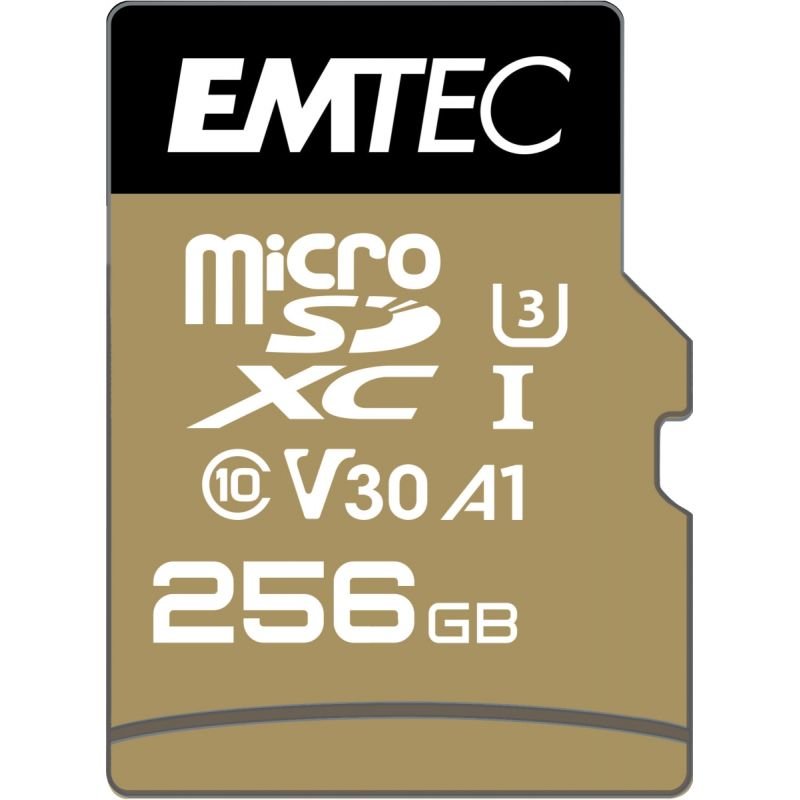 Carte microSD de 256 Go U3 de qualité industrielle