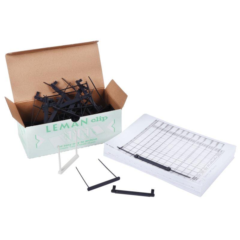 APLI 100 Fermagli Per Archivio In Metallo - Per Ufficio, Scuola O Casa - Foto 2