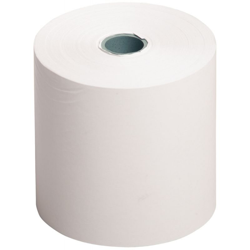 Paquet de 10 bobines comptables de papier blanc thermique 57 x 60