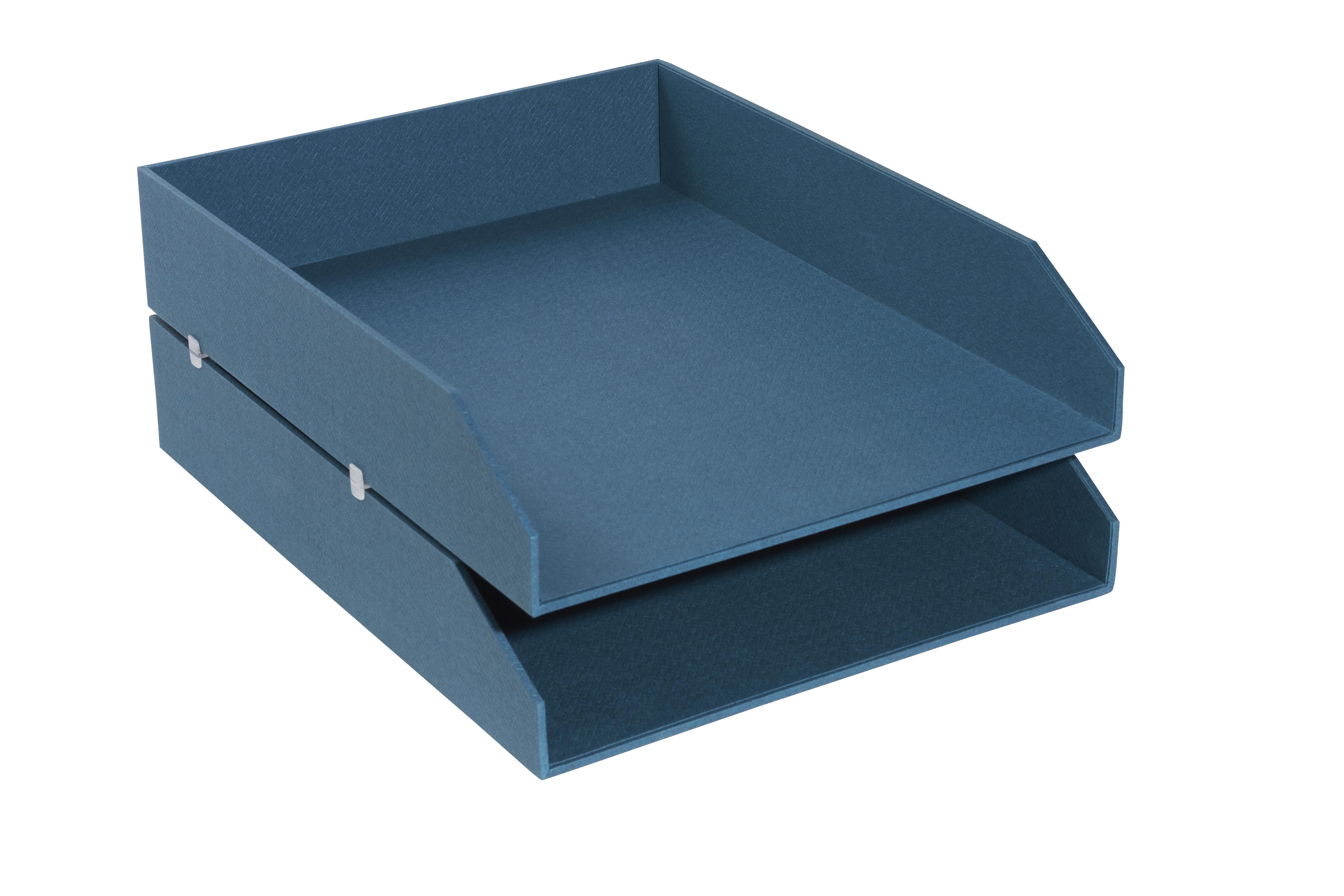 Corbeille à Courrier Pleine Faibo Opaque / Bleu