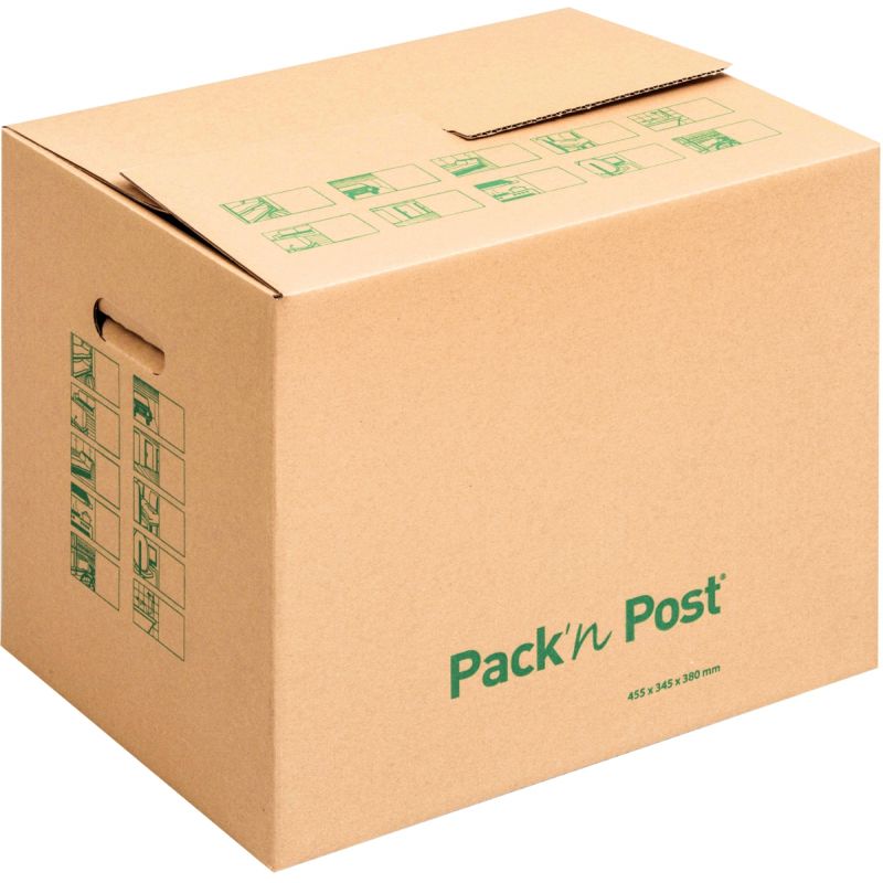 Boite 10 cartons déménagement 45x34