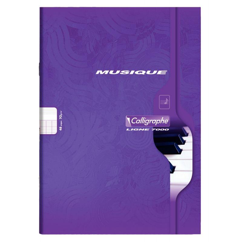 Cahier De Portée Musicale Cahier De Musique Avec Portées Et Annotations Pour Composition Musicale Solfege Partitions 48 Pages Grand Format A4 Le Cahier De Solfège