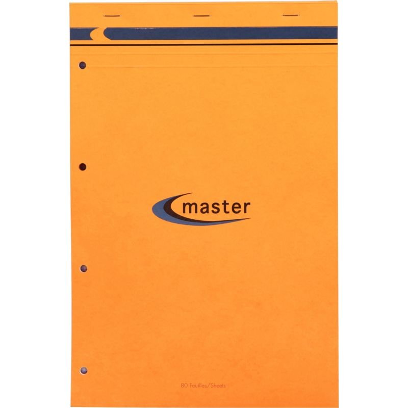 BLOC NOTE A4 MASTER 120 PAGES 210X297 GM