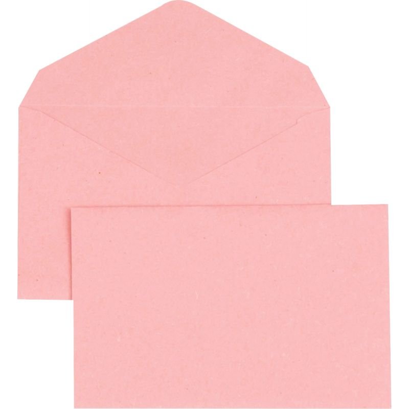 Boîte de 500 enveloppes élection recyclées roses 90x140 80 g/m²