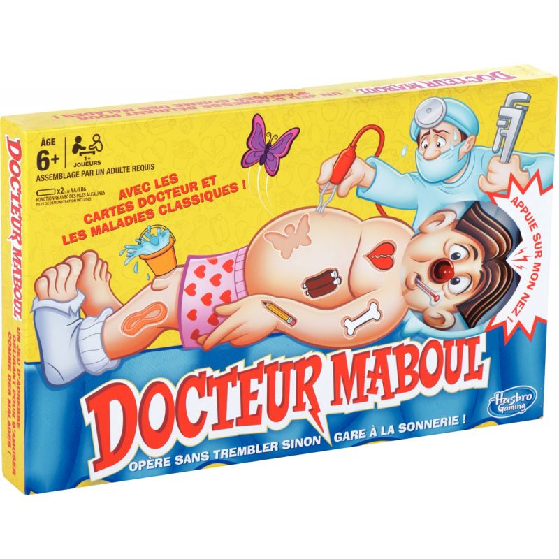 Docteur Maboul - MB Jeux Emmaüs Etikette