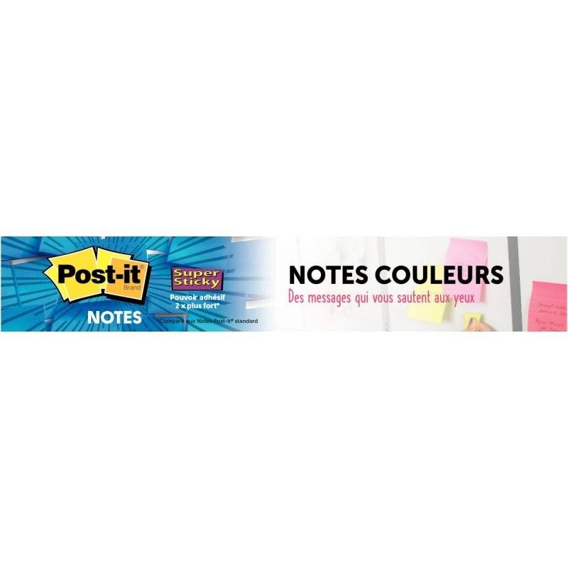 Post-it - Feuillets collants, Séparateurs pour carnets
