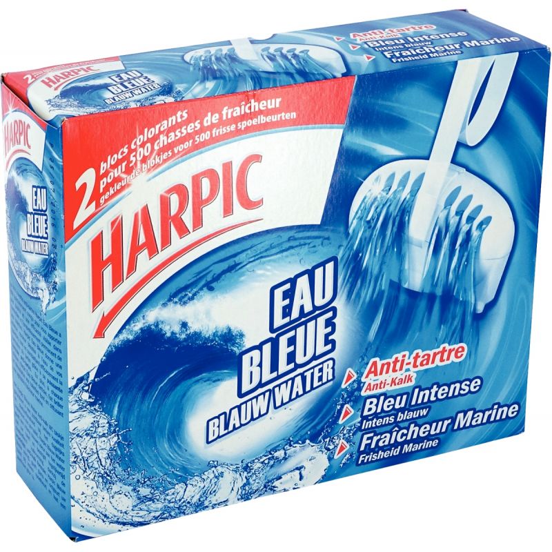 Bloc cuvette Harpic Eau bleue - par 2 - RETIF