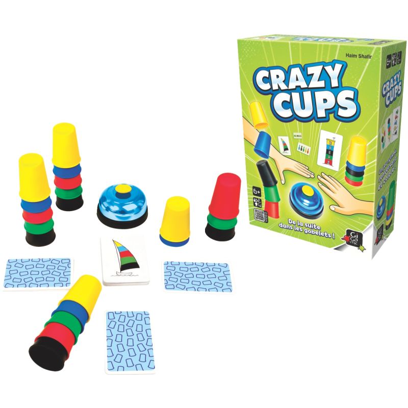 Crazy cups- jeu de société - Jeux d'ambiance
