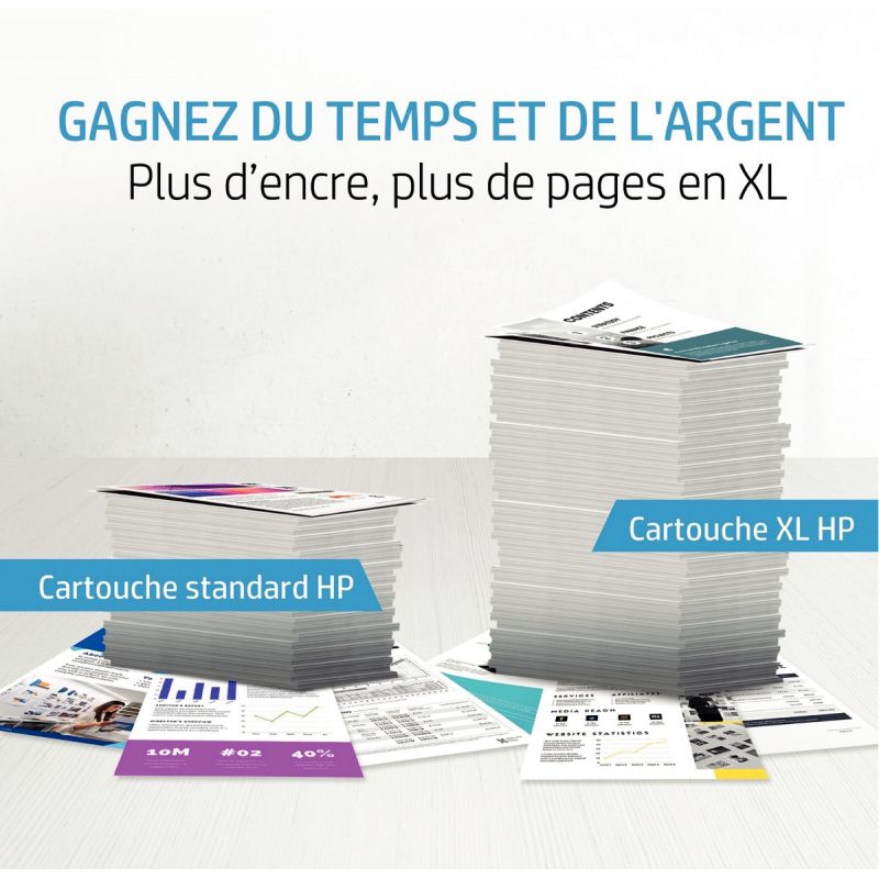 HP N°62 XL (couleurs réf C2P07A) – France Cartouches