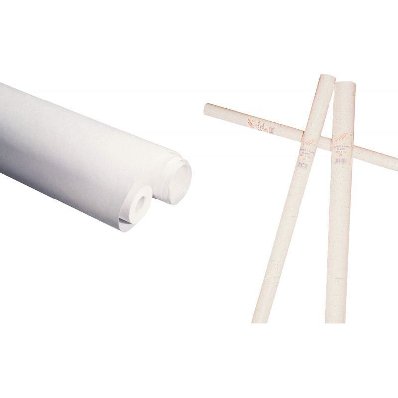 Rouleau papier Kraft CLAIREFONTAINE - 160gr - 1.30 X 10 mètres - Blanc