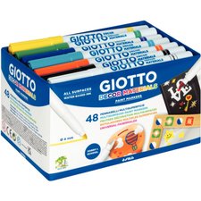 Classpack de 108 feutres Giotto Turbo Advanced pointe moyenne
