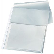 Pochettes perforées transparentes petit format 17x22cm OXFORD